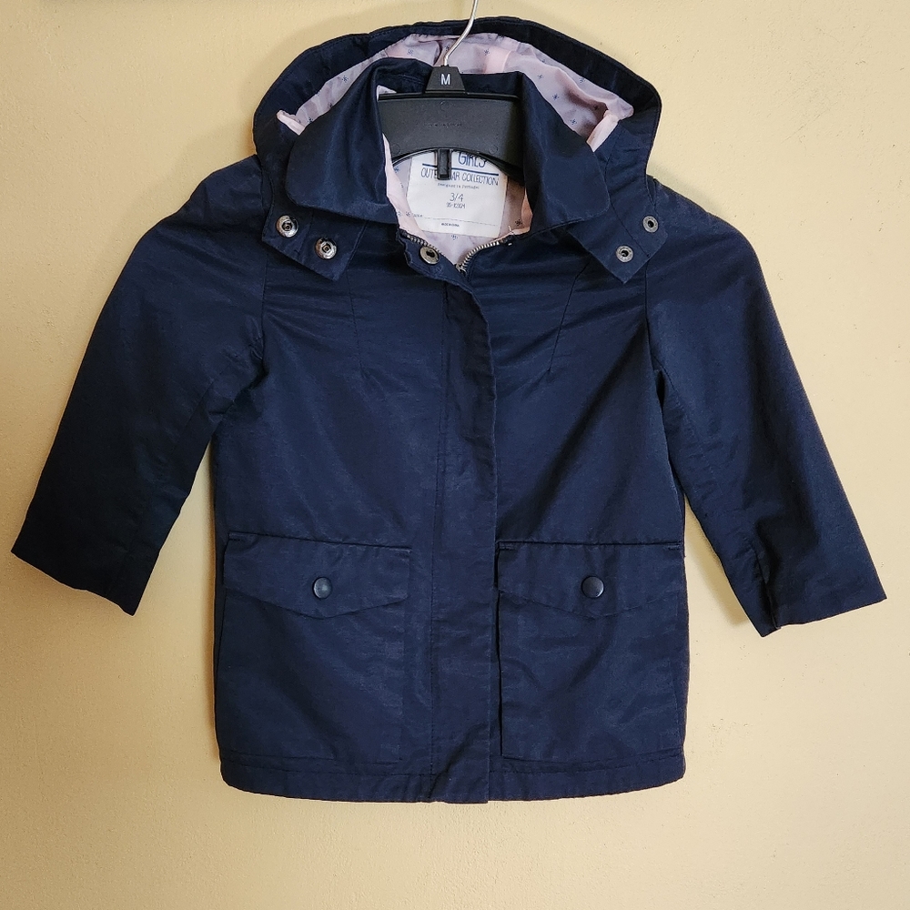 ZY Girls Rain Jacket Coat